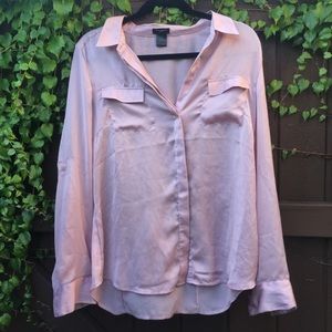 Ann Taylor Pink Blouse